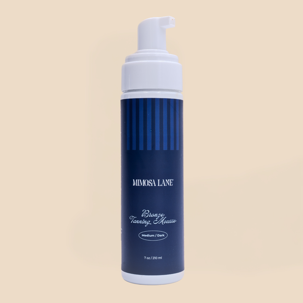Mimosa Lane Bronze Tanning Mousse, instant guide color self-tan