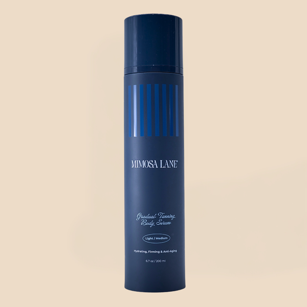 Mimosa Lane Gradual Tanning Body Serum, skincare-first glow