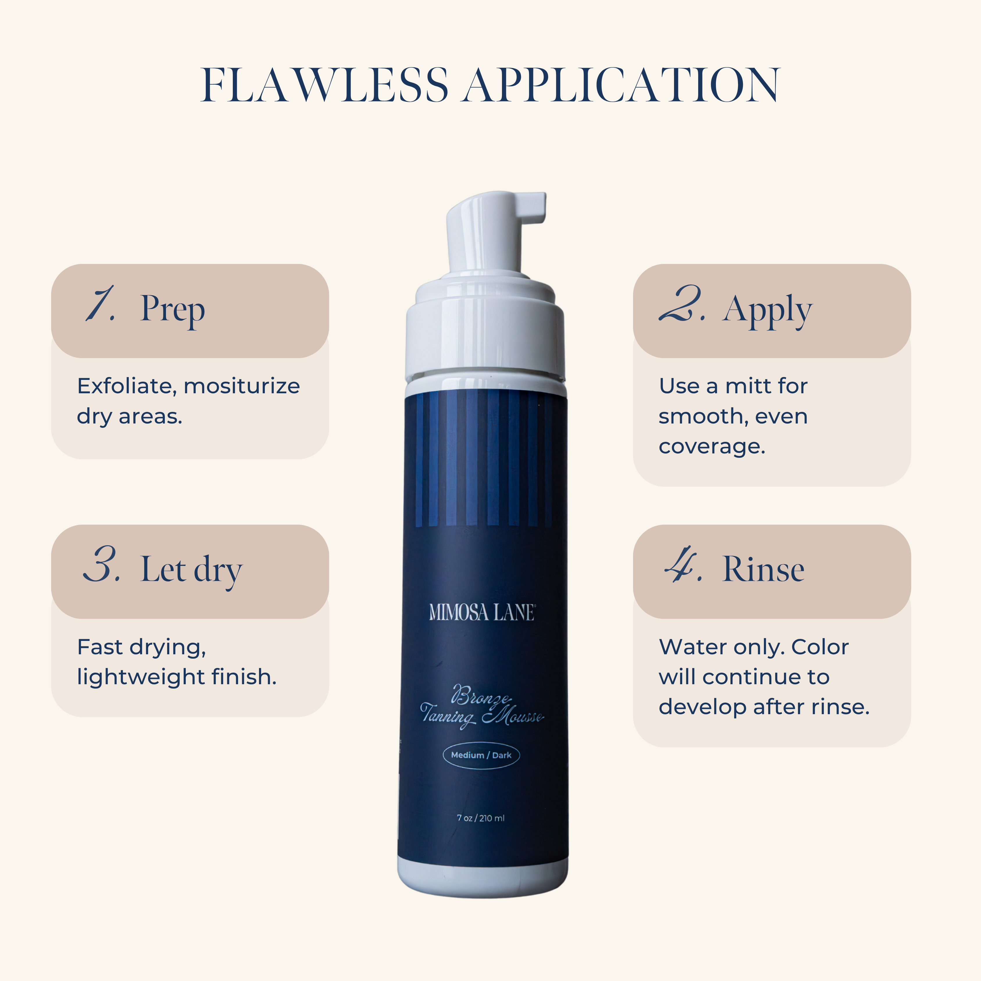 Mimosa Lane Bronze Tanning Mousse (view 7)