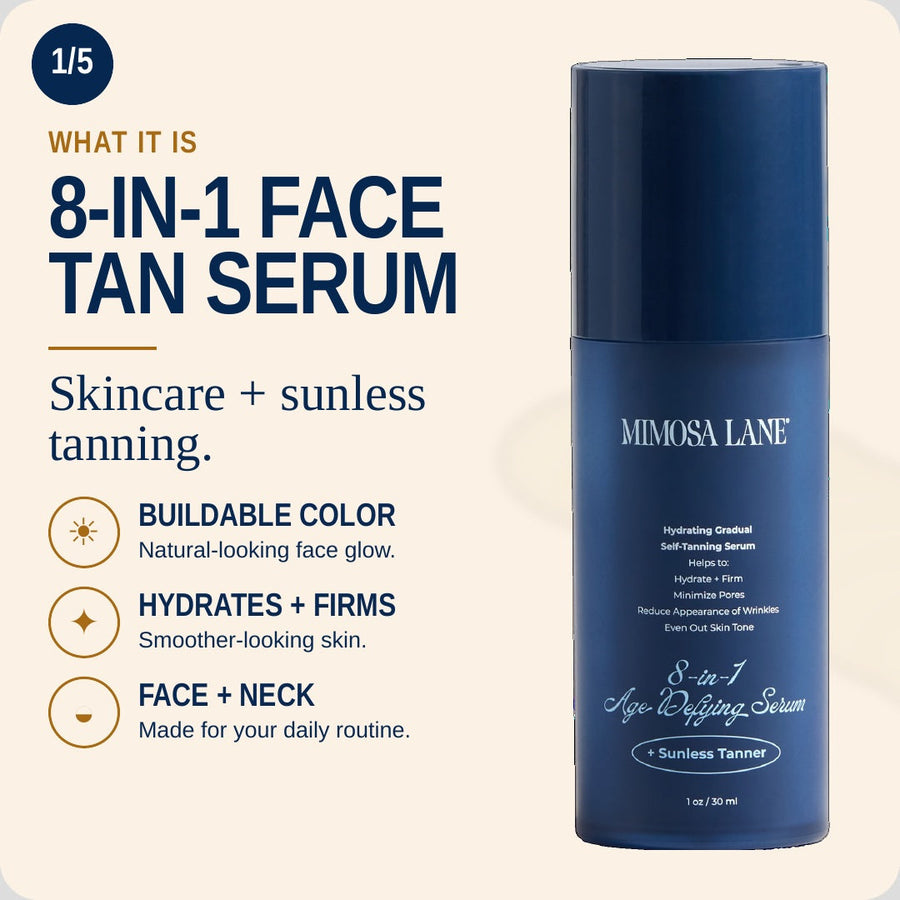 8-in-1 Face Tan Serum